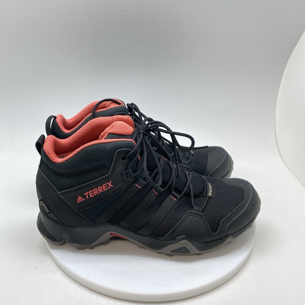 Adidas Shoes Womens 9 Terrex Mid GTX AX2R BB4620 Black Hiking Walking Boots